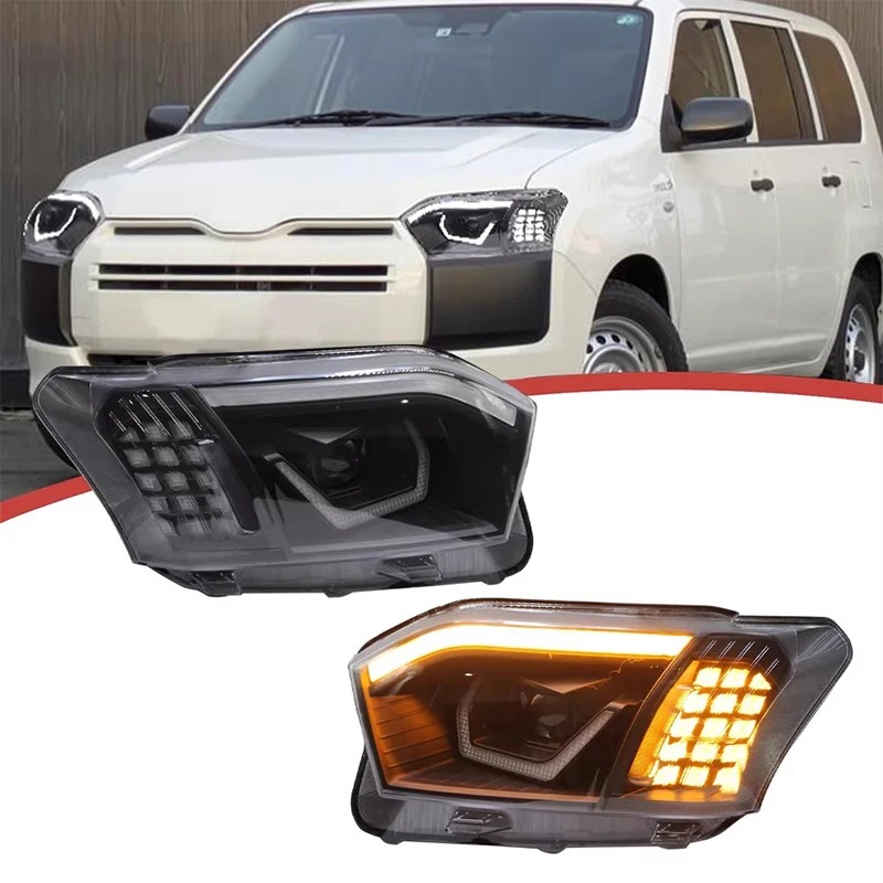 Full LED Headlights with Sequential Turn Signals for  Probox 2012-2025